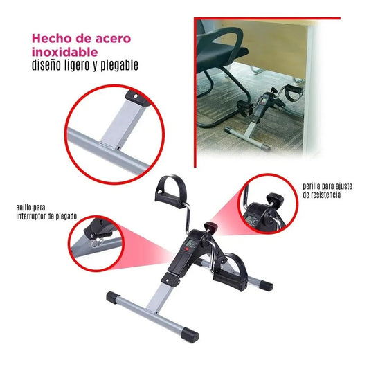 Bicicleta Estatica Ejercitador Pedal Por